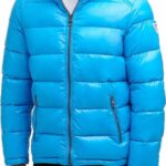 Hooded Solid Puffer Jacket GUESS