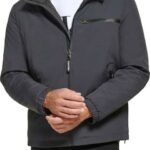 Water Resistant Hooded Jacket Calvin Klein