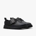 Clarks Solsbury Lace Black Leather